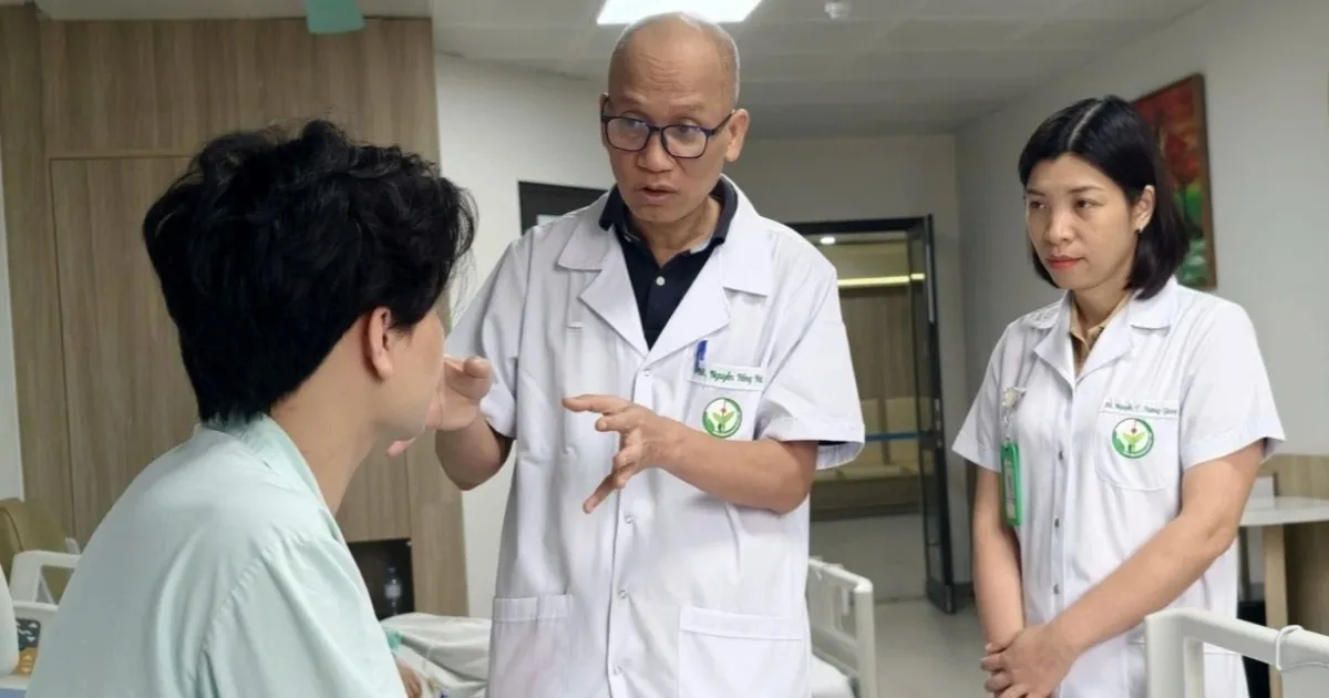 Nam thanh niên 25 tuổi bị đũa đâm sâu ngay dưới hai mắt