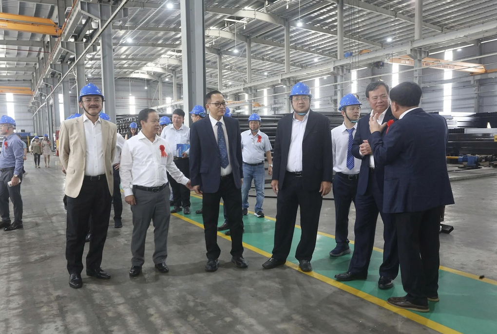 Nhà máy mới 3.000 tỷ đồng hé lộ cái bắt tay giữa vua thép và bầu Thắng - 1