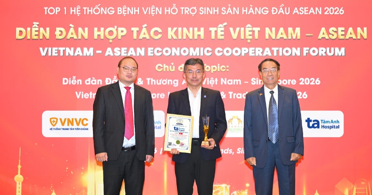 Bệnh viện Tâm Anh được vinh danh top 1 Đông Nam Á về hỗ trợ sinh sản