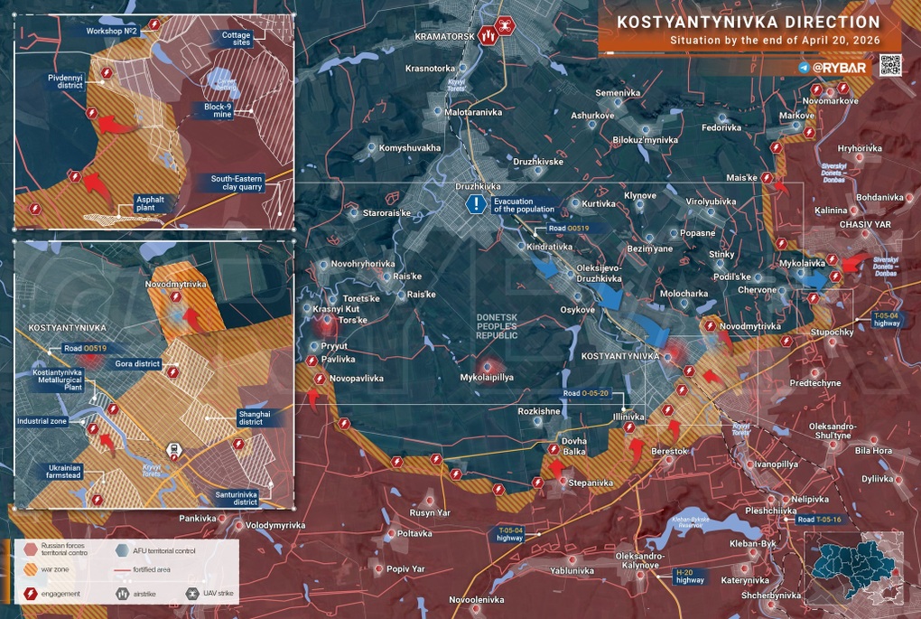 Chiến sự Ukraine 21/4: Ukraine đột phá Stepnogorsk, Nga khẩn cấp đối phó - 5