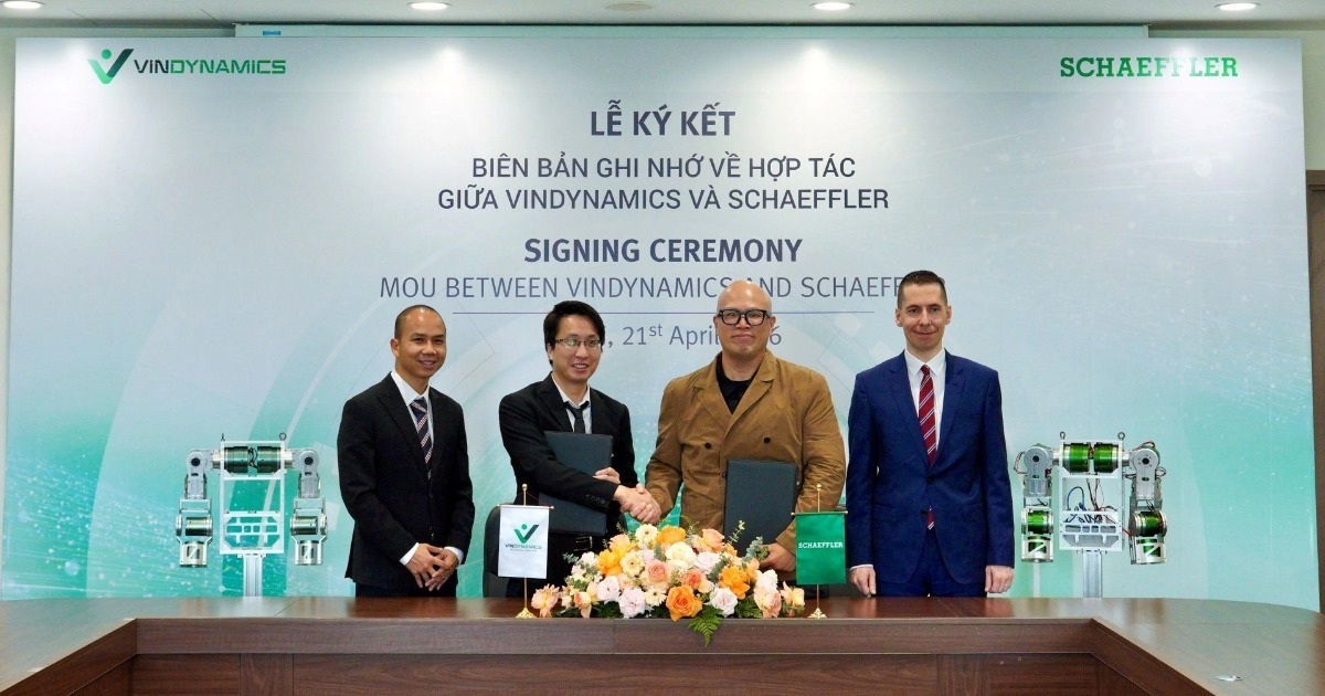 VinDynamics hợp tác Tập đoàn Schaeffler phát triển robot hình người