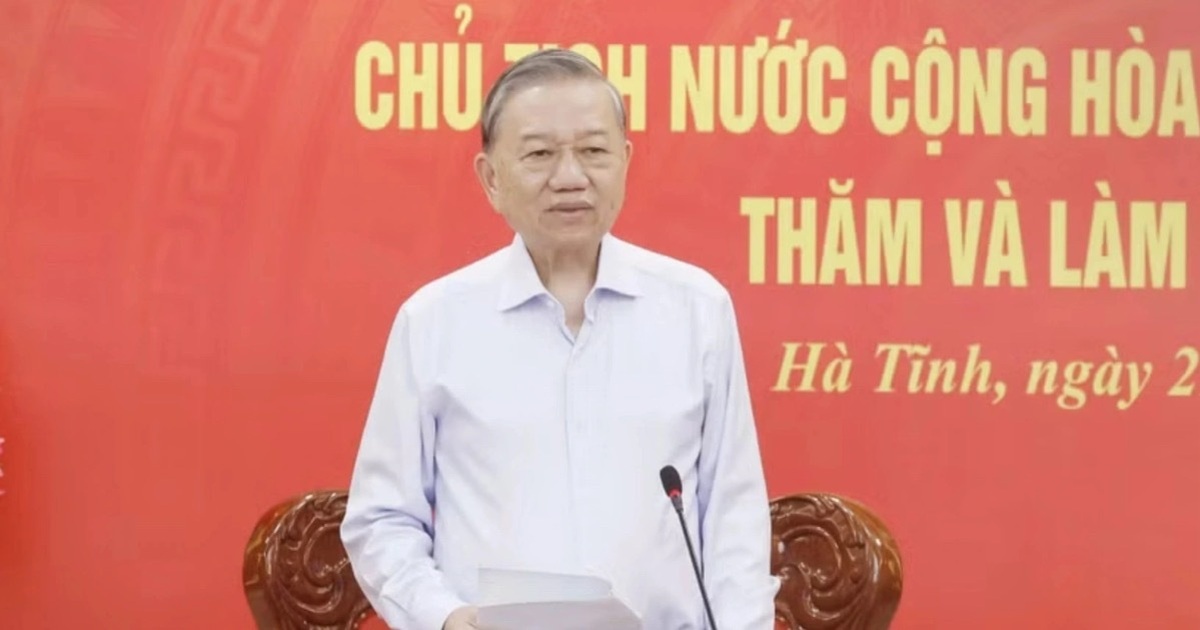 Tổng Bí thư, Chủ tịch nước: Hà Tĩnh khơi dậy khát vọng phát triển, quyết tâm đạt mục tiêu tăng trưởng nhanh, bền vững