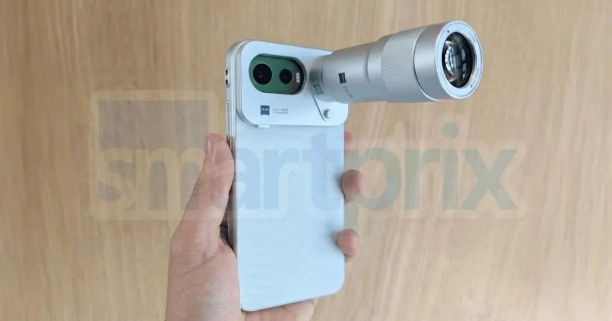 Vivo X300 FE lộ diện với ống kính rời Zeiss