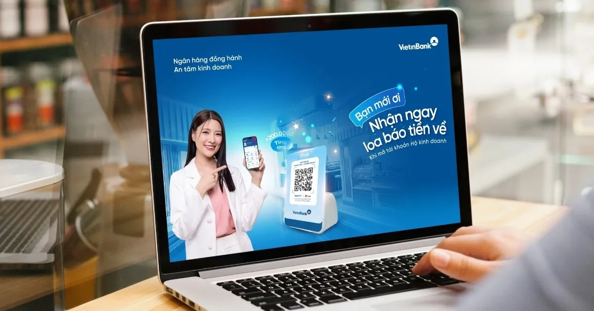 VietinBank tặng loa báo tiền về, đồng hành cùng hộ kinh doanh chuyển đổi số