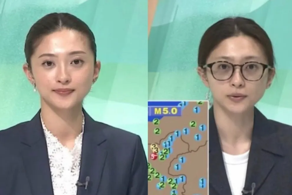 Nữ MC xinh đẹp người Nhật để mặt mộc khi lên sóng truyền hình là ai? - 1