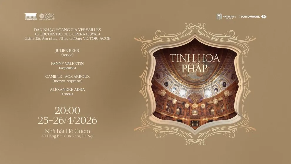 Hòa nhạc “Tinh hoa Pháp” do Techcombank và Masterise Group độc quyền tài trợ sắp diễn ra - 4