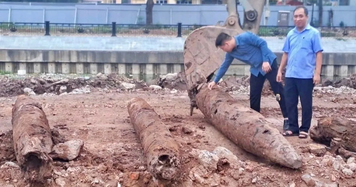 Phát hiện 3 cọc gỗ nghi liên quan trận địa quân sự thời Trần