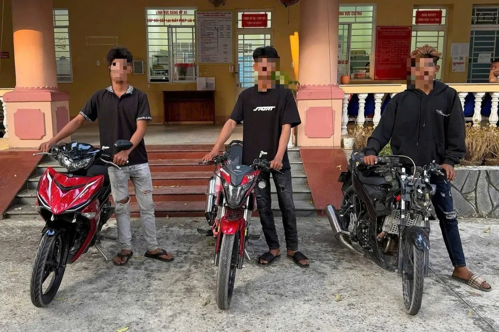 Cảnh sát hóa trang xử lý nhóm quái xế ở Đồng Nai - 2