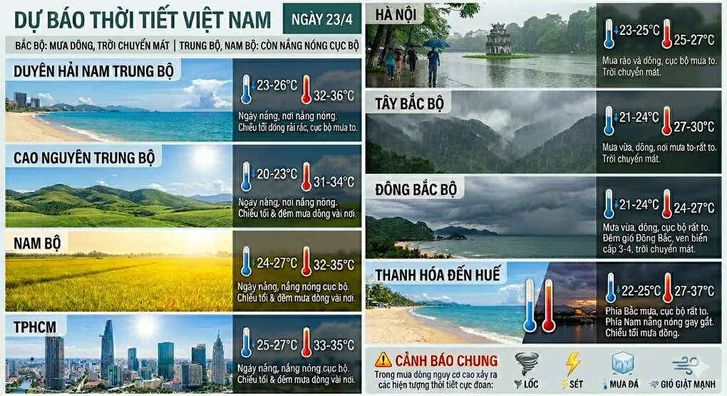 Bắc Bộ mưa dông diện rộng, Hà Nội trời chuyển mát - 2