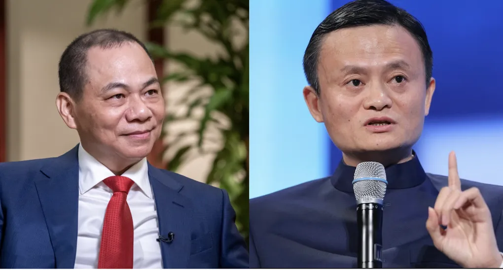 Tài sản ông Phạm Nhật Vượng vượt tỷ phú Jack Ma - 1