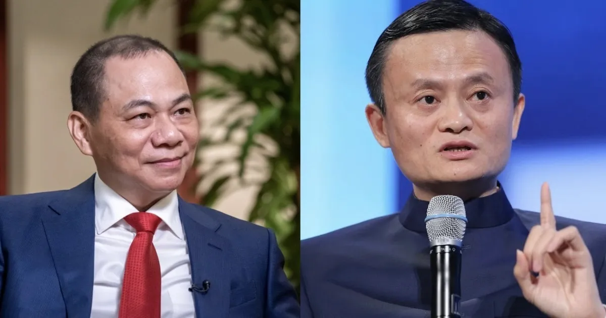 Tài sản ông Phạm Nhật Vượng vượt tỷ phú Jack Ma