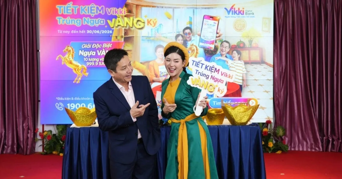 Gửi tiết kiệm Vikki, cơ hội trúng ngựa vàng ký