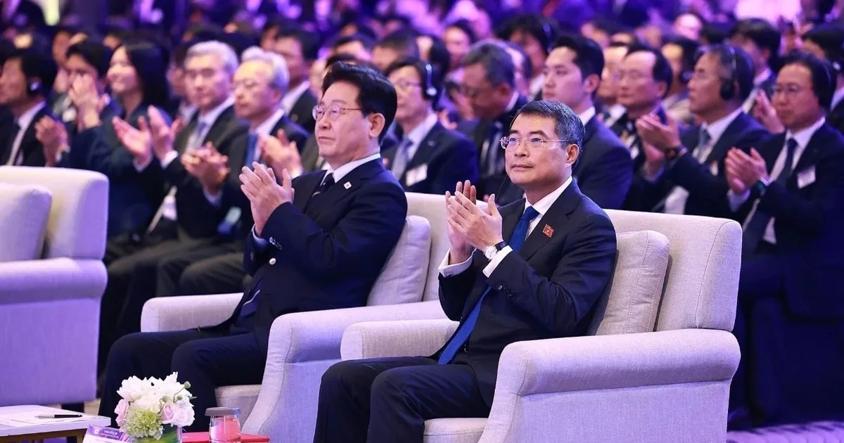 Thủ tướng Lê Minh Hưng đề xuất 3 định hướng hợp tác giữa Việt Nam và Hàn Quốc