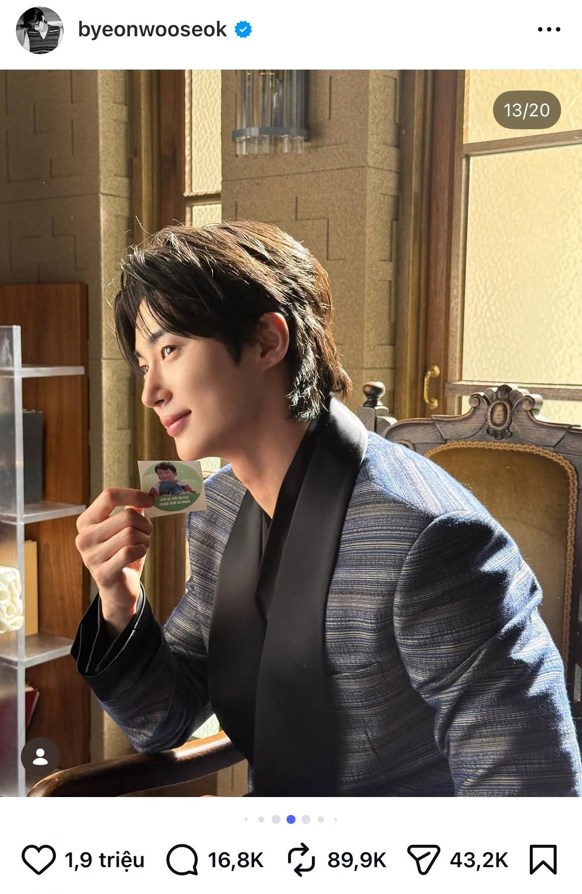 Cặp đôi phim giả tình thật ngầm công khai hút 2 triệu like: Nhà trai đẹp vô đối đang khiến toàn cầu phát cuồng- Ảnh 2.