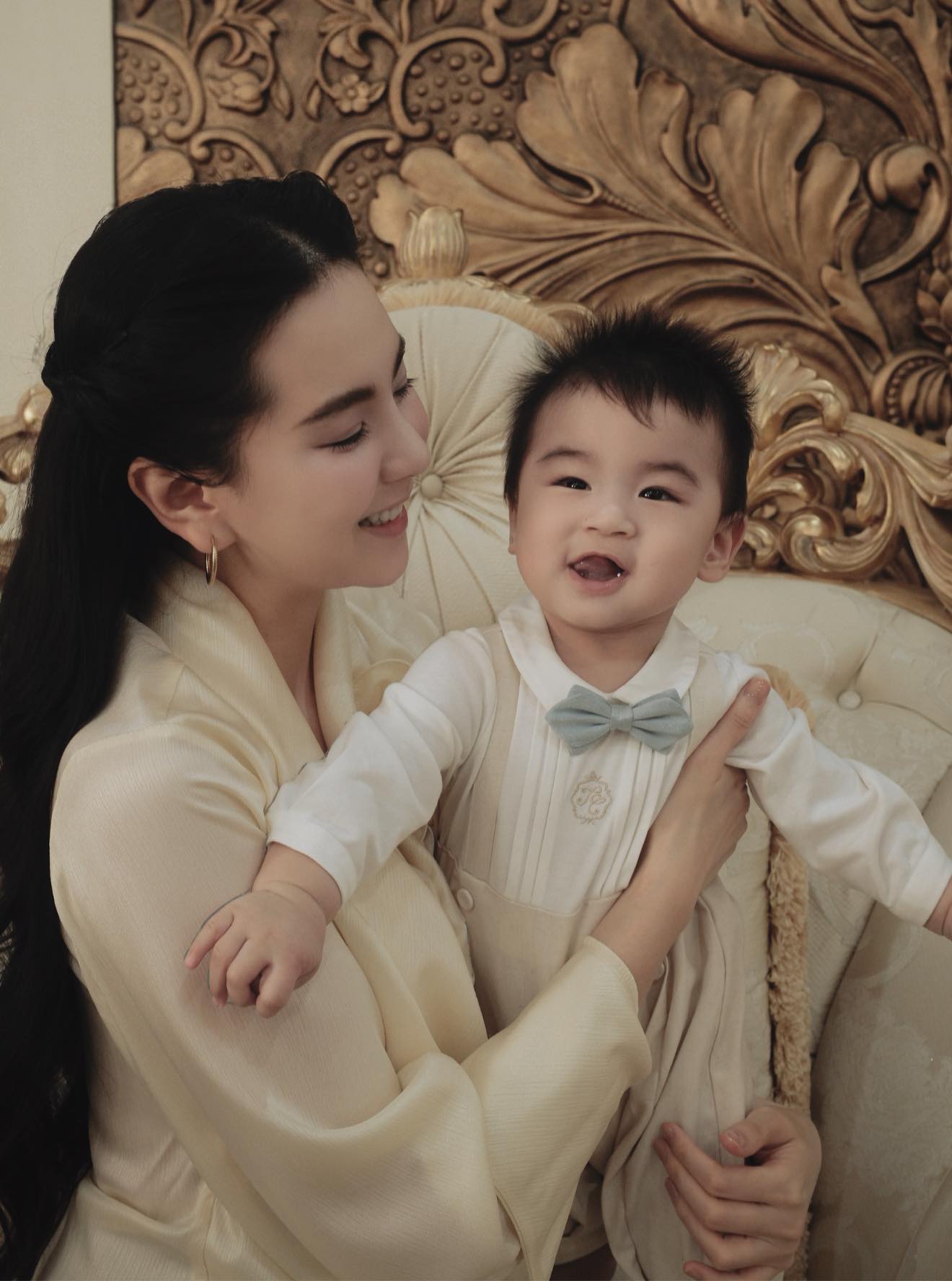 Bé Panda tròn 1 tuổi: Tiệc thôi nôi tổ chức tại dinh thự hoành tráng, màn "chốt mic" của quý tử nhà nữ MC gây sốt - Ảnh 16.