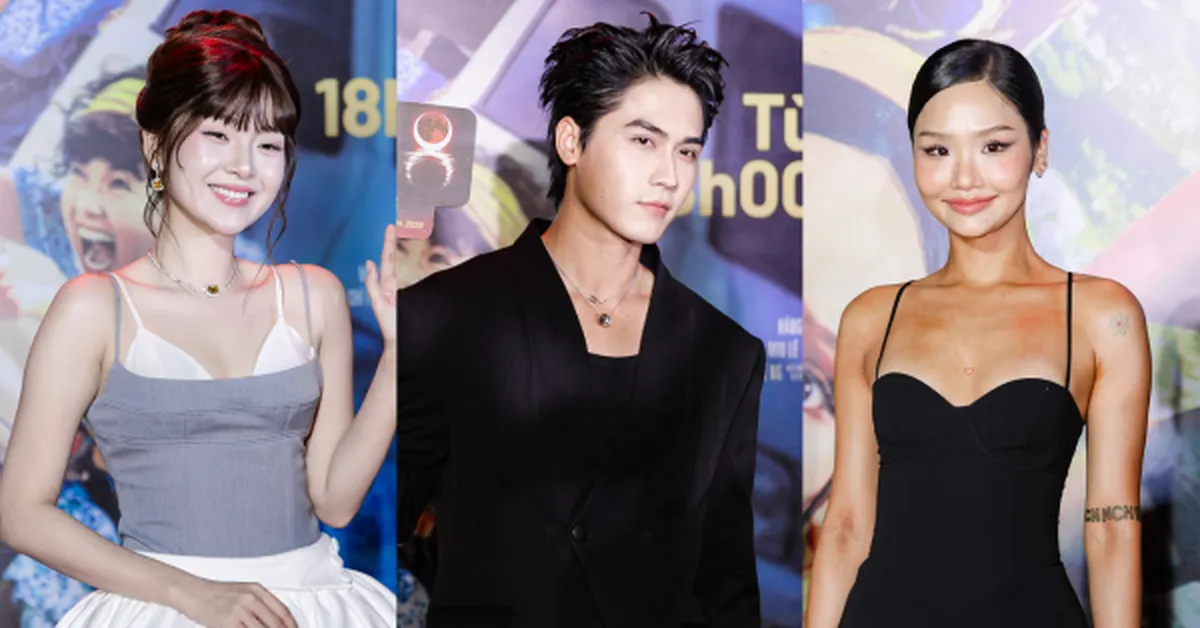 Thảm đỏ Đại Tiệc Trăng Máu 8: Tam Triều Dâng - Võ Điền Gia Huy đẹp đôi chết mất, visual Miu Lê gây sốc MXH