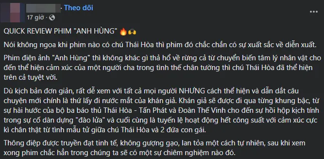 Review cực nóng Anh Hùng: Thái Hòa xứng tầm "nóc nhà" diễn xuất, một cái tên gây ức chế cực độ- Ảnh 2.
