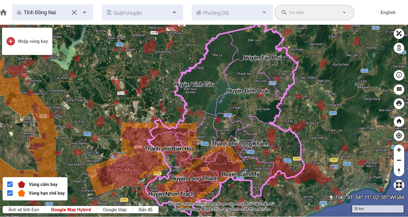 Đồng Nai: Xử lý nghiêm UAV hoạt động không phép tại khu vực sân bay, biên giới - Ảnh 1.