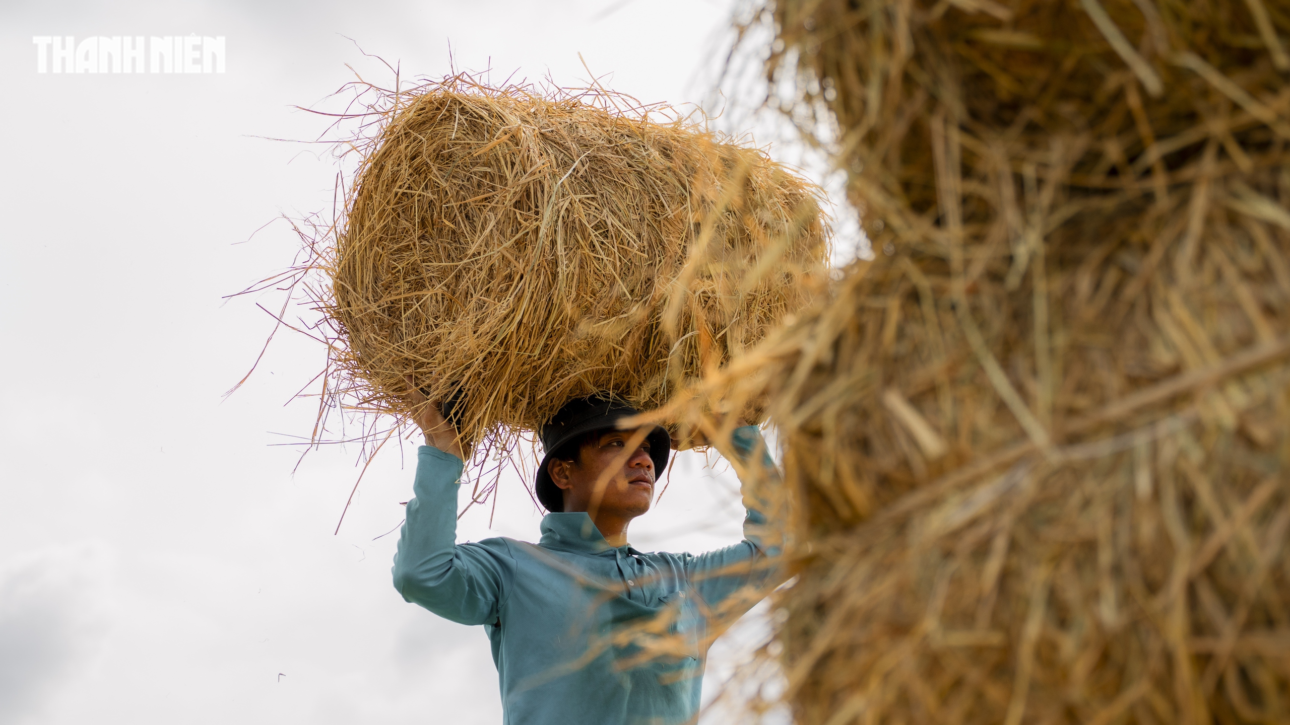 Chợ rơm cuộn Ba Lai: Nơi giao thương Nhộn nhịp và Nụ cười Giữa nắng hè - Ảnh 10.