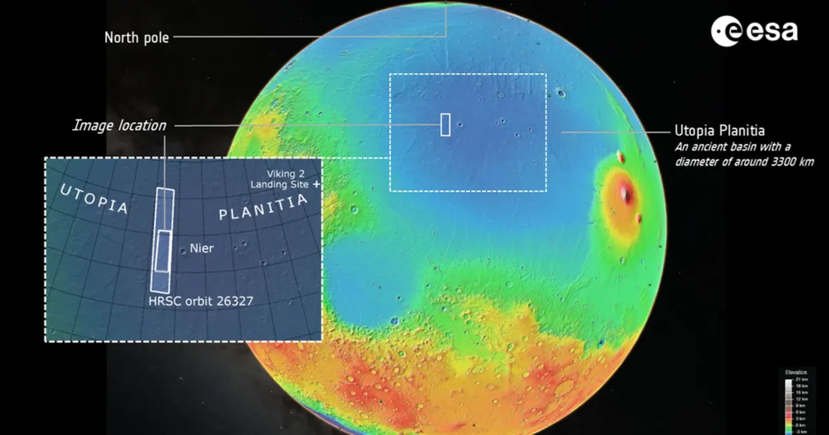 'Bóng tối' bí ẩn đang lan rộng khắp sao Hỏa suốt nửa thế kỷ