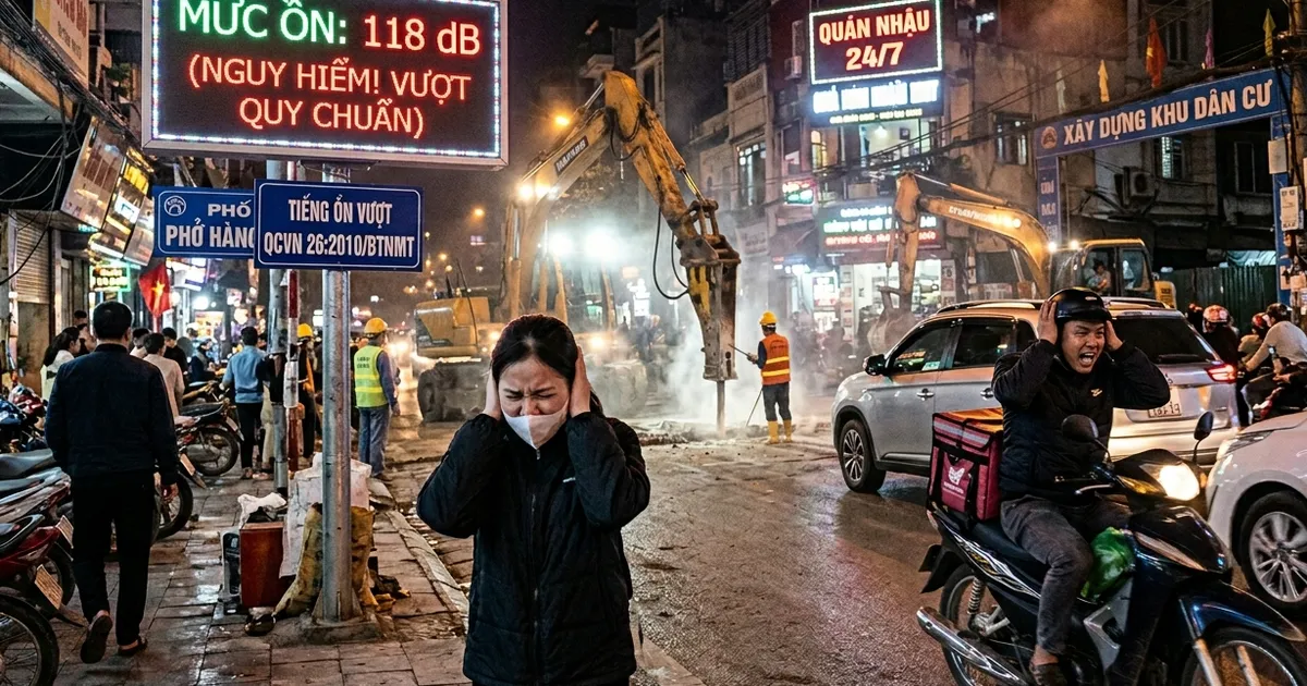 Bộ Công an đề xuất xử lý hình sự hành vi gây tiếng ồn vượt quy chuẩn