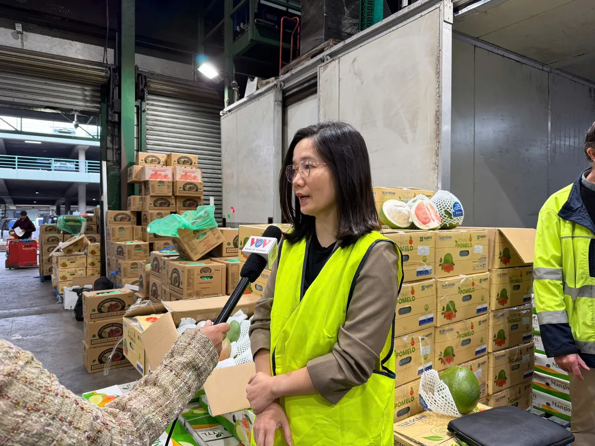 Bưởi Việt Nam chính thức 'lên kệ' tại Úc - Ảnh 2.