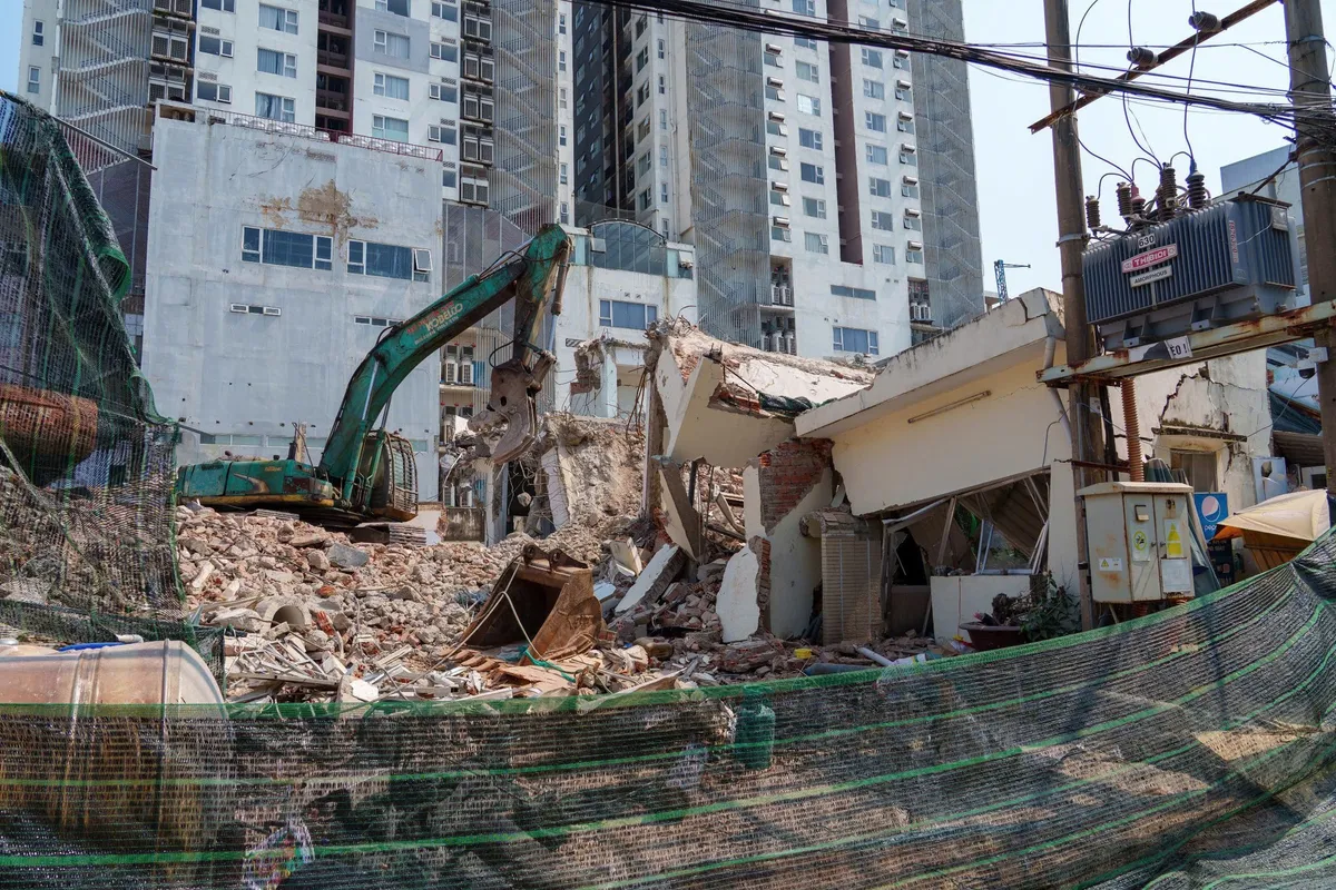 Tháo dỡ công trình làm sập nhà dân ở Đà Nẵng: Công an vào cuộc điều tra- Ảnh 3.