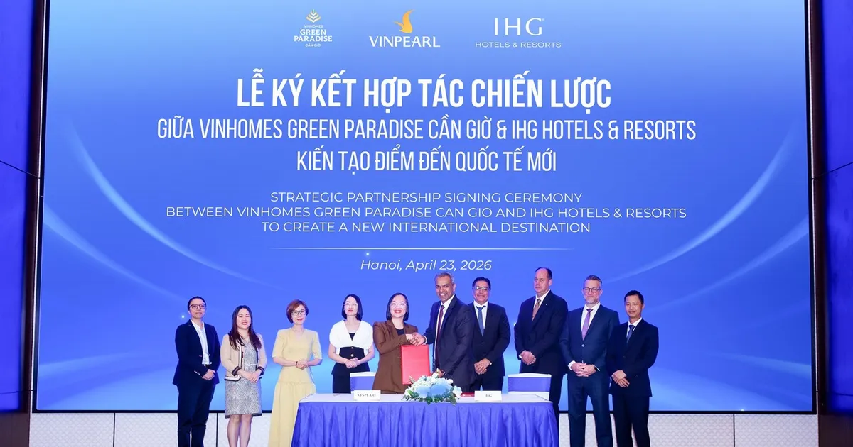 Vinhomes Green Paradise Cần Giờ và IHG Hotels & Resorts kiến tạo điểm đến quốc tế mới