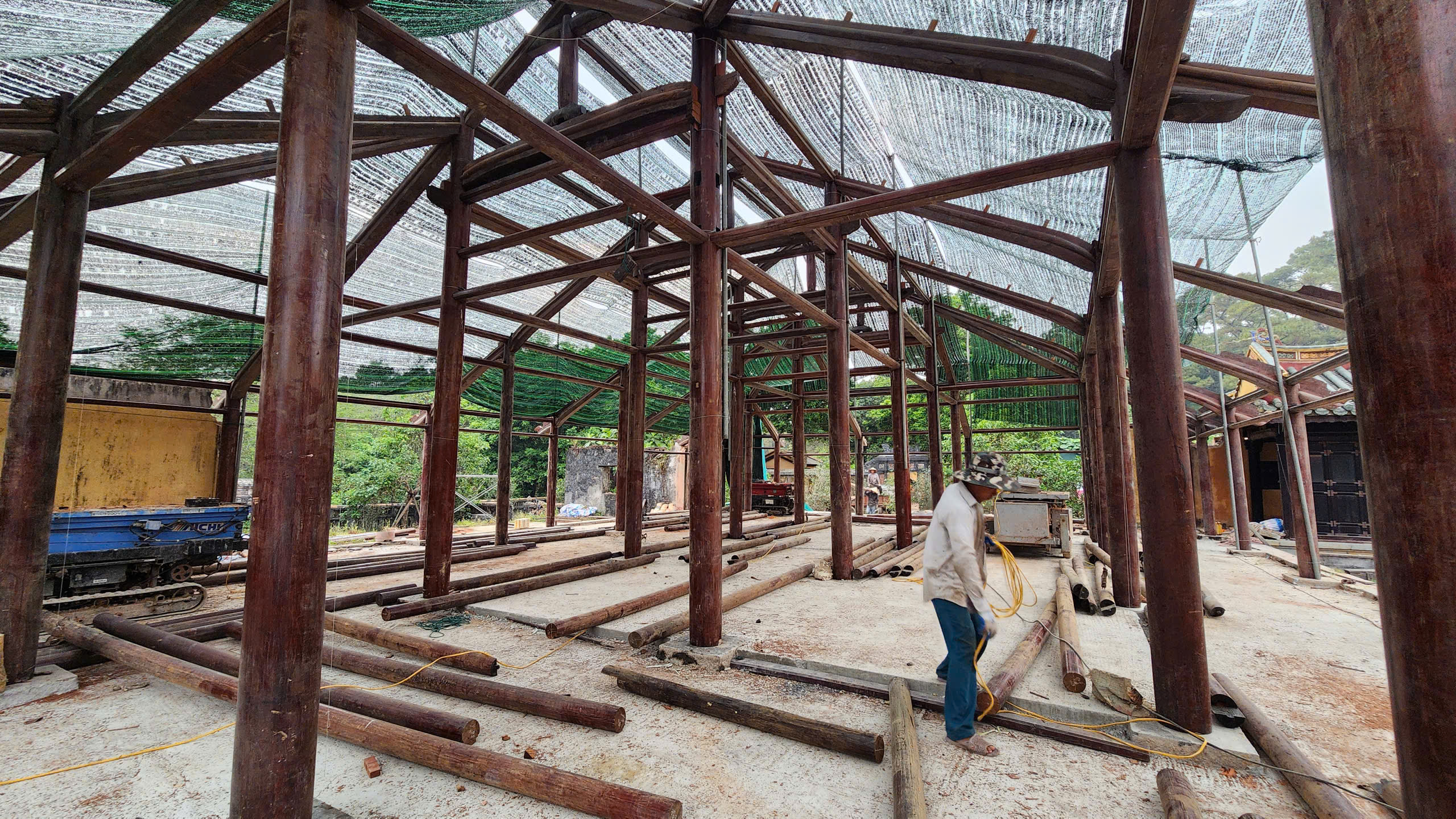 Trùng tu di tích lăng Tự Đức: Còn nhiều điều tranh luận về yếu tố gốc - Ảnh 1.