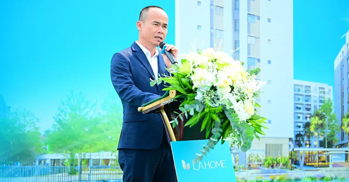 Cất nóc chung cư nhà ở xã hội LA Home