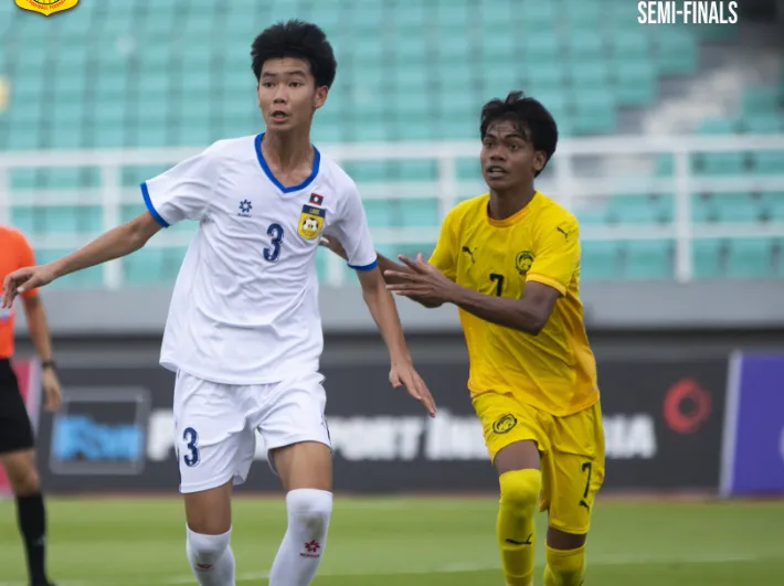 Thắng Lào, Malaysia giành vé vào chung kết U17 Đông Nam Á - Ảnh 1.