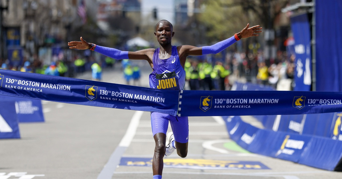 John Korir lập kỷ lục mới tại Boston Marathon lần thứ 130