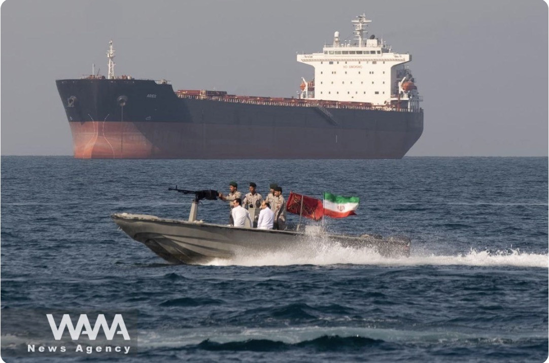 Tàu Iran. Ảnh: WANA