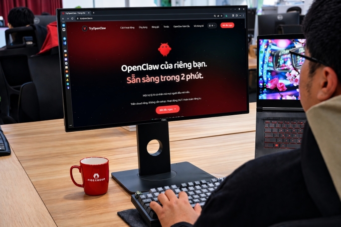 FireGroup ra mắt TryOpenClaw.io, gỡ bỏ hoàn toàn rào cản kỹ thuật cho người dùng muốn sở hữu OpenClaw. Ảnh: FireGroup