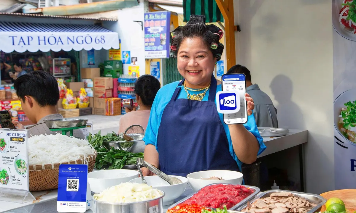 MB tặng loa thanh toán, miễn phí 5 năm cho hộ kinh doanh - Báo VnExpress 