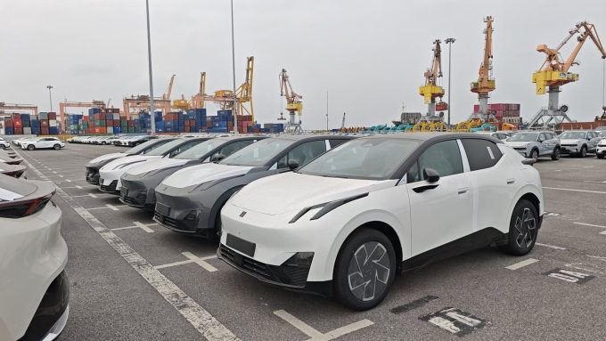 Một lô xe Lynk & Co nhập khẩu từ Trung Quốc về Việt Nam đầu 2026. Ảnh: Hội Lynk & Co VN/FB