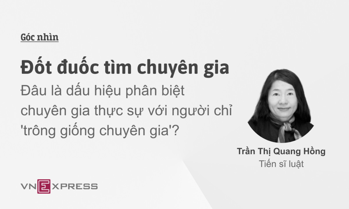 Đốt đuốc tìm chuyên gia