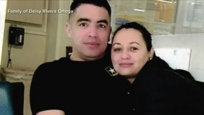 Joe Serrano (trái) và vợ. Ảnh: ABC News