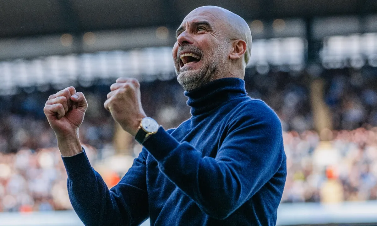 Guardiola đáp trả Rooney, bảo vệ màn ăn mừng của Man City - Báo VnExpress 