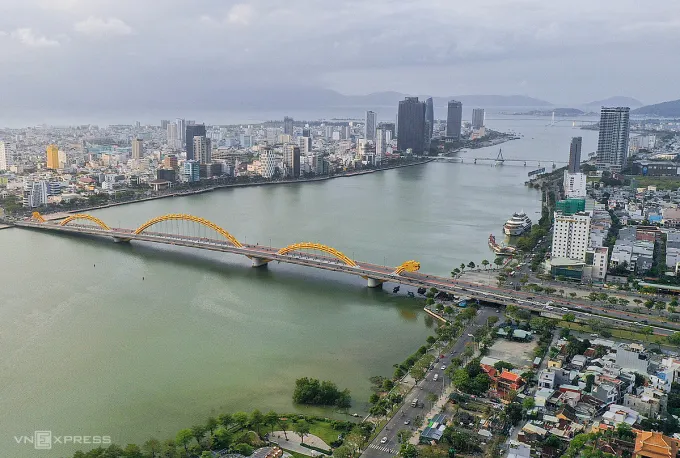 Một góc đô thị trung tâm Đà Nẵng. Ảnh: Nguyễn Đông