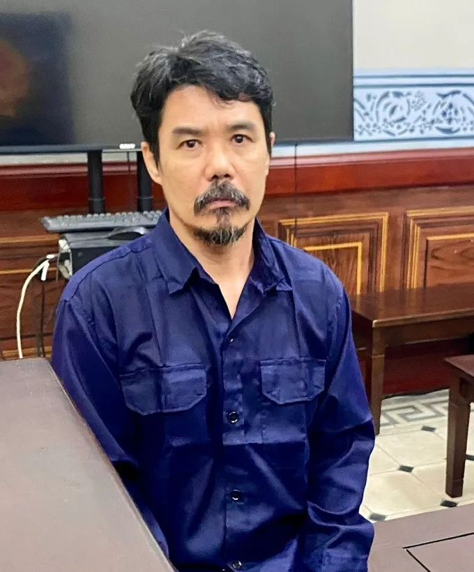 Bị cáo Tống Văn Toàn tại tòa hôm nay. Ảnh: Bình Nguyên