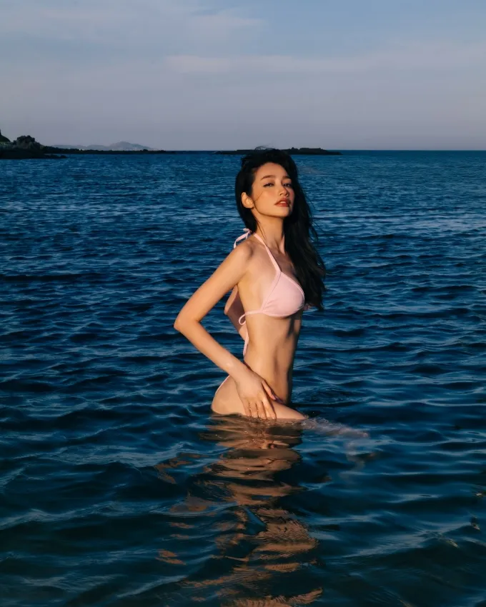 Sắc vóc Trúc Diễm ở tuổi gần 40. Ảnh: Nhân vật cung cấp